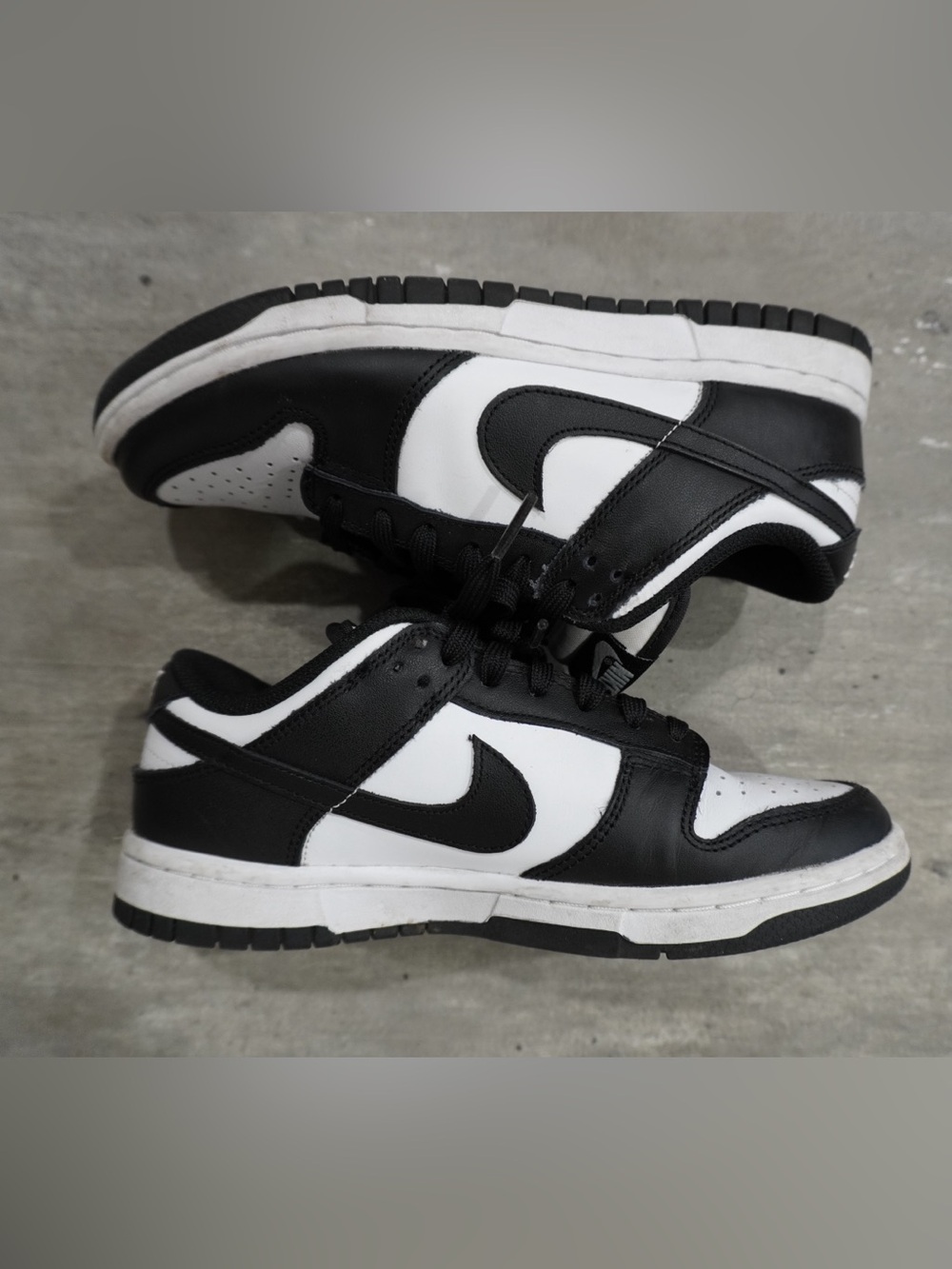 Nike Black and White Low-Top Sneakers